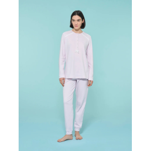 .PIGIAMA DONNA RAGNO  A SERAFINO di CALDO COTONE  ART.DO04N1