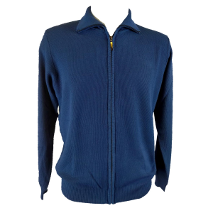 ..GIACCA UOMO ZIP PURO COTONE CERNIERA MADE IN ITALY CHICCO DI RISO