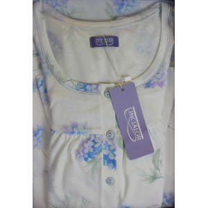 .CAMICIA NOTTE LINCLALOR 100% COTONE MAGLINA MANICA CORTA FINO ALLA TG 64  TAGLIE FORTI E CALIBRATE ART.75154