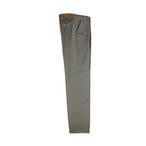 .UOMO  PANTALONE  CHINO MADE IN ITALY VITA REGOLARE GAMBA DRITTA MICROFANTASIA COTONE ELASTICIZZATO LEGGERO  ART.VENTURINA