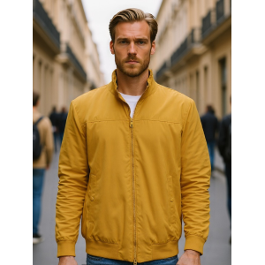 BOMBER UOMO GEOX PRIMAVERILE  FINO ALLA TG.64  GIALLO