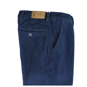 .PANTALONE UOMO CHINO MADE IN ITALY VITA REGOLARE GAMBA DRITTA VELLUTO ROCCIATORE ELASTICIZZATO ART. CARRARA