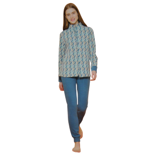 .PIGIAMA DONNA RAGNO COTTON ECOPILE ART.DO59N7