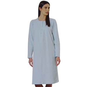 CAMICIA NOTTE LINCLALOR ART.92065 CALDO COTONE 100% COTONE MAGLINA TAGLIE FORTI E MANICA RAGLAN FINO ALLA TG.60 