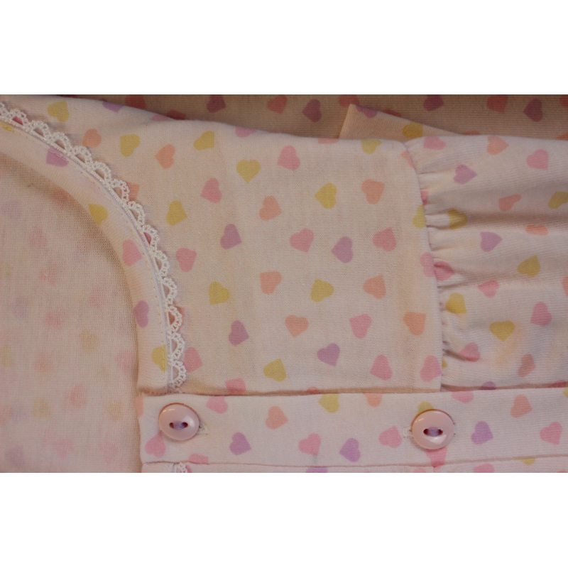 .CAMICIA NOTTE LINCLALOR 100% ART.75412 COTONE MAGLINA TAGLIE FORTI E CALIBRATE