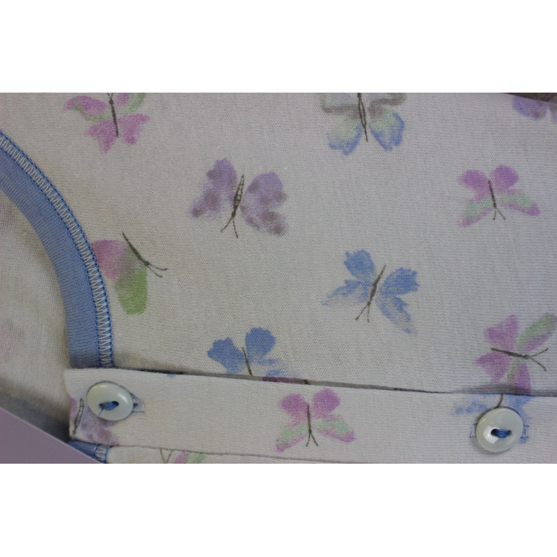 PIGIAMA DONNA LINCLALOR 100% COTONE APERTO MAGLINA TAGLIE FORTI E CALIBRATE  ART.75393