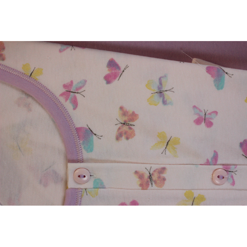 PIGIAMA DONNA LINCLALOR 100% COTONE APERTO MAGLINA TAGLIE FORTI E CALIBRATE  ART.75393