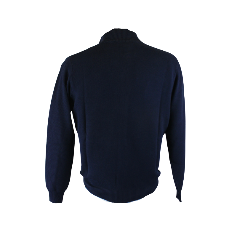 GIACCA UOMO ZIP PURO COTONE CHICCO DI RISO MADE IN ITALY TG.M-3XL