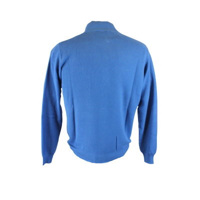 GIACCA UOMO ZIP PURO COTONE CHICCO DI RISO MADE IN ITALY TG.M-3XL