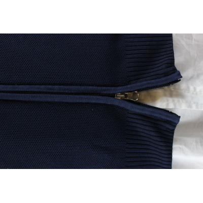 GIACCA UOMO ZIP PURO COTONE CHICCO DI RISO MADE IN ITALY TG.M-3XL