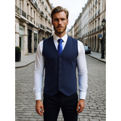 .GILET UOMO PURO COTONE MAGLIA OPERATA PANCIOTTO MADE IN ITALY  ART.BIBBONA