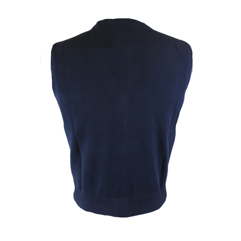 .GILET UOMO PURO COTONE MAGLIA OPERATA PANCIOTTO MADE IN ITALY  ART.BIBBONA