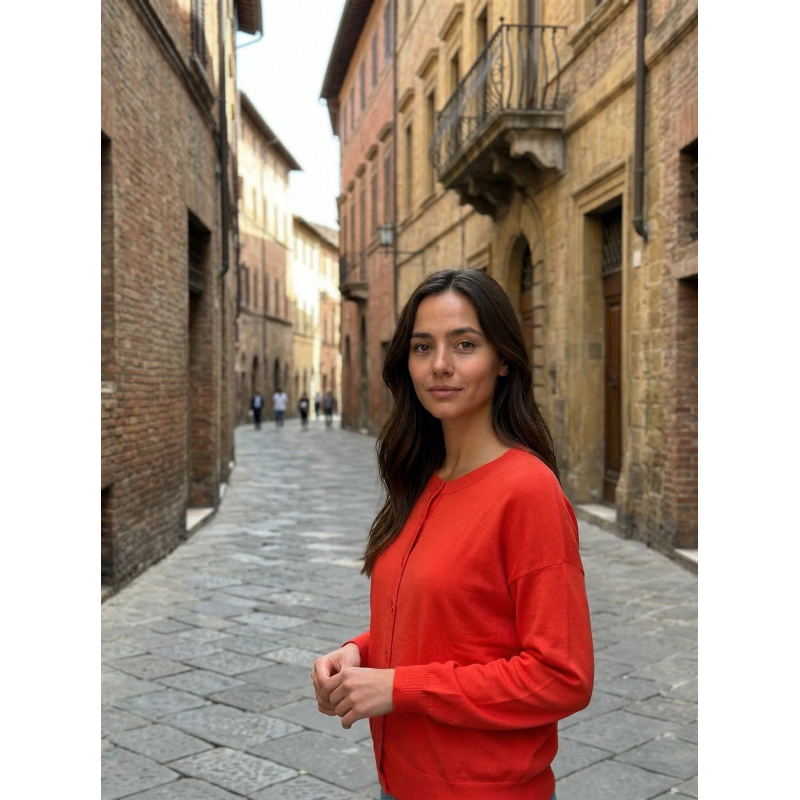 GIACCA DONNA COREANA PURO COTONE MADE IN ITALY ART.MONTIANO