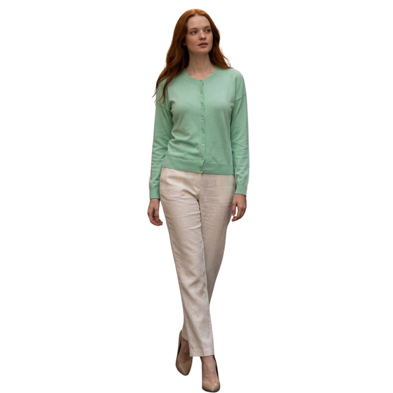 GIACCA DONNA COREANA PURO COTONE MADE IN ITALY ART.MONTIANO