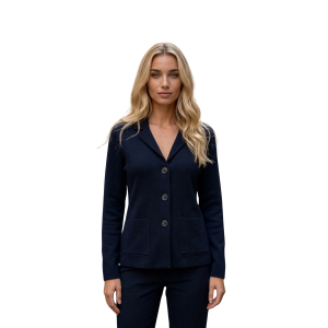 .GIACCA DONNA COLLO REVERSE PURO COTONE TASCHE MADE IN ITALY  ART.110