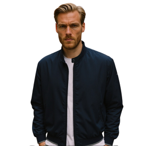 ..GIUBBOTTO BOMBER UOMO WAMPUM COTONE PRIMAVERILE UNITO FINO ALLA TG.7XL ART.2E22