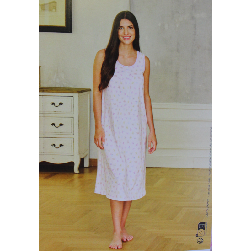 .CAMICIA NOTTE LINCLALOR  SPALLA LARGA 100% COTONE MAGLINA ART.75389 TAGLIE FORTI E CALIBRATE FINO ALLA TG.60