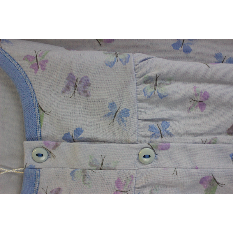 .CAMICIA NOTTE LINCLALOR  SPALLA LARGA 100% COTONE MAGLINA ART.75389 TAGLIE FORTI E CALIBRATE FINO ALLA TG.60