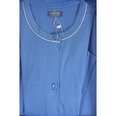 .VESTAGLIA DONNA MAGLINA DI PURO COTONE LEGGERO LINCLALOR BOTTONI ART.71536