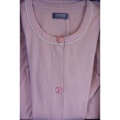 .VESTAGLIA DONNA MAGLINA DI PURO COTONE LEGGERO LINCLALOR BOTTONI ART.71536