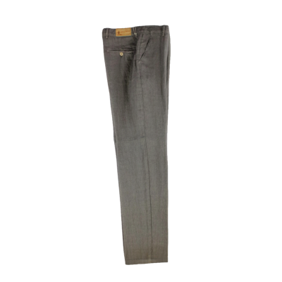 .PANTALONE UOMO PURO LINO CHINO MADE IN ITALY VITA REGOLARE GAMBA DRITTA ART.CASTIGLIONCELLO