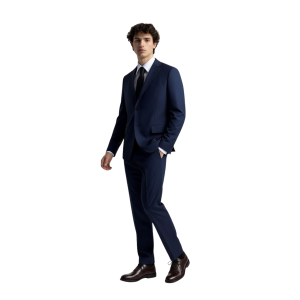 COMPLETO UOMO CLASSICO  GIACCA PANTALONE VESTIBILITÀ COMODA TAGLIE FORTI FINO ALLA TG.66 ART.261 