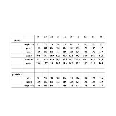 COMPLETO UOMO CLASSICO  GIACCA PANTALONE VESTIBILITÀ COMODA TAGLIE FORTI FINO ALLA TG.66 ART.261 