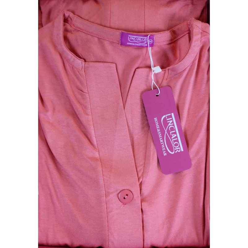 .VESTAGLIETTA DONNA MAGLINA VISCOSA ELASTICIZZATA LINCLALOR BOTTONI ART.LS502242