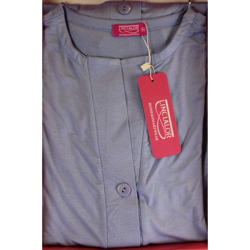 .VESTAGLIETTA DONNA MAGLINA VISCOSA ELASTICIZZATA LINCLALOR BOTTONI ART.LS502242