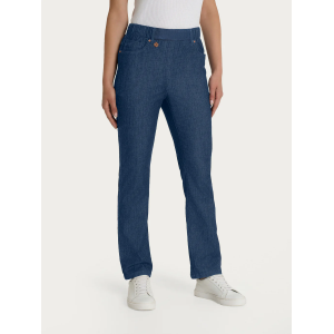 .PANTALONE DONNA RAGNO JEANS A GAMBA DRITTA CON TASCHE E VITA PIATTA IN LIGHT DENIM JEANS ART.DS88PP