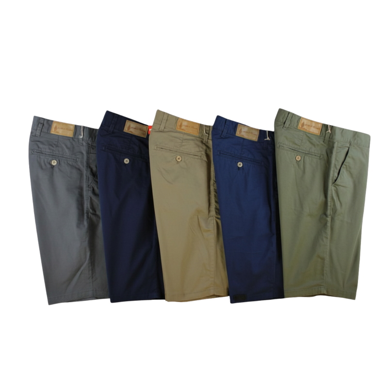 PANTALONE UOMO CORTO BERMUDA VITA REGOLARE TG.46-62 COTONE ELASTICIZZATO ART. CAPOLIVERI