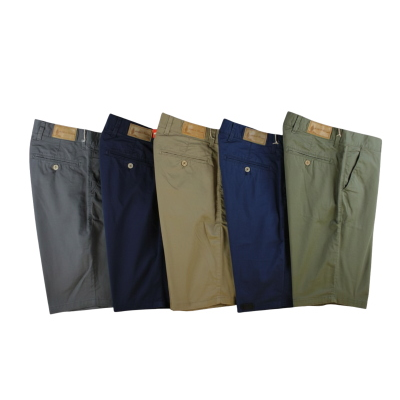 PANTALONE UOMO CORTO BERMUDA VITA REGOLARE TG.46-62 COTONE ELASTICIZZATO ART. CAPOLIVERI