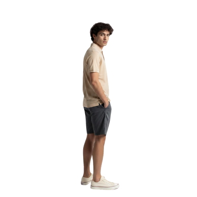 PANTALONE UOMO CORTO BERMUDA VITA REGOLARE TG.46-62 COTONE ELASTICIZZATO ART. CAPOLIVERI