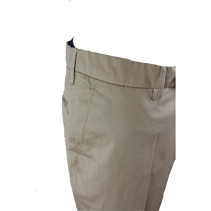 .UOMO PANTALONE GAMBA ASCIUTTA COTONE ELASTICIZZATO  VITA ALTA CINTOLO CON ELASTICO TG. 46-62