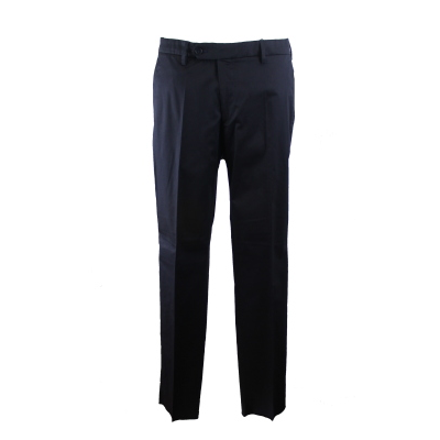 .UOMO PANTALONE GAMBA ASCIUTTA COTONE ELASTICIZZATO  VITA ALTA CINTOLO CON ELASTICO TG. 46-62