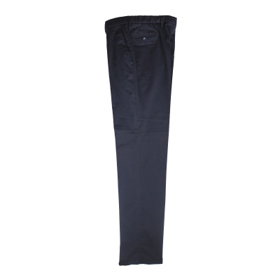 .UOMO PANTALONE GAMBA ASCIUTTA COTONE ELASTICIZZATO  VITA ALTA CINTOLO CON ELASTICO TG. 46-62
