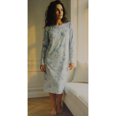 CAMICIA NOTTE LINCLALOR ART.92385 FINO TG 60 CALDO COTONE 100%  TAGLIE FORTI E MANICA RAGLAN