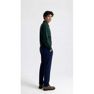 MAGLIA UOMO POLO 90% LANA 10% CASHMERE MADE IN ITALY 3 BOTTONI