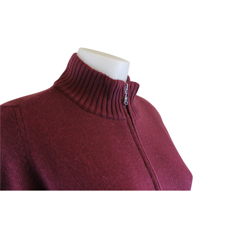 GIACCA DONNA ZIP TASCHE MADE IN ITALY MISTO LANA VISCOSA E CASHMERE ART.40050