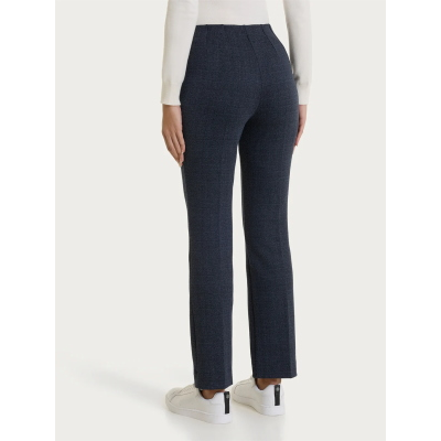 PANTALONE DONNA RAGNO dritto con tweed pattern in Jacquard ART.DT60PO