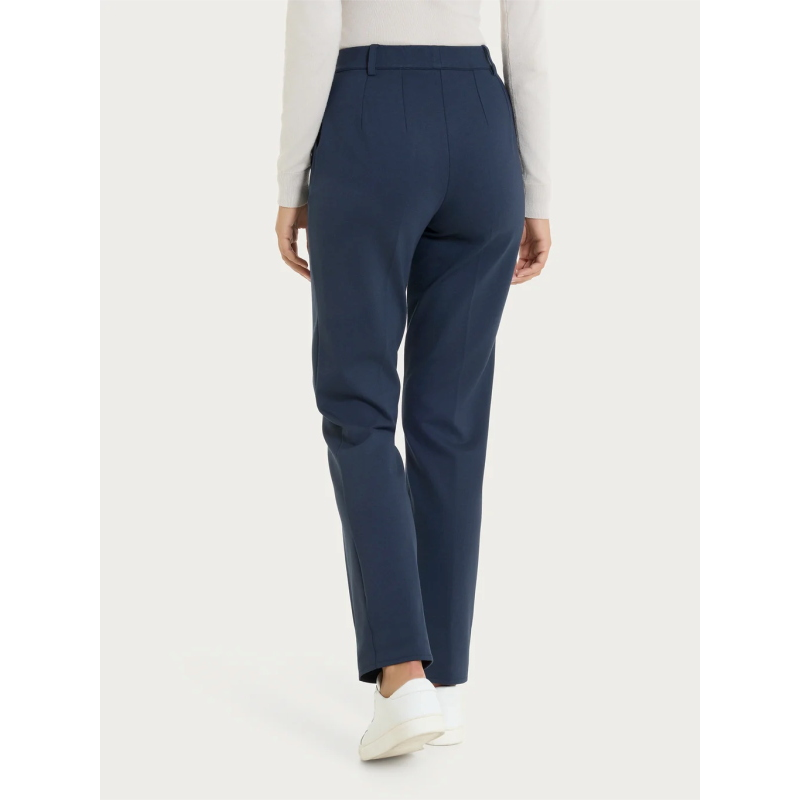 PANTALONE DONNA RAGNO dritto con tasche in Compact con Cashmere ART.DR25PP