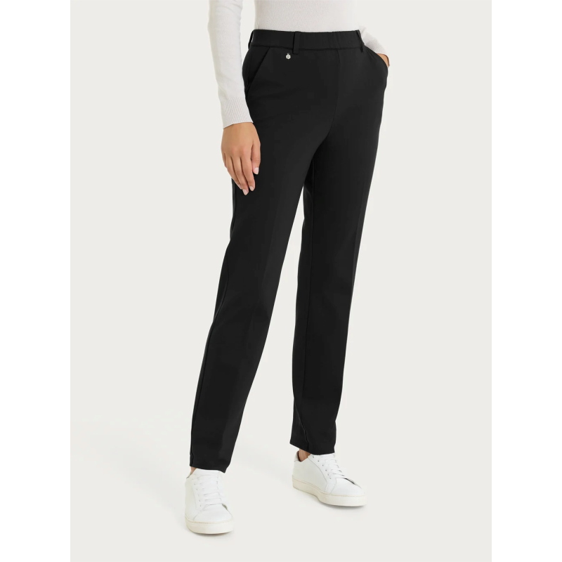 PANTALONE DONNA RAGNO dritto con tasche in Compact con Cashmere ART.DR25PP