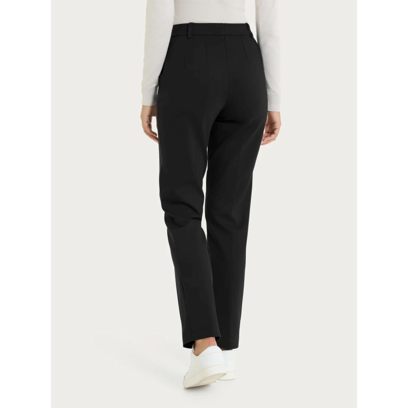 PANTALONE DONNA RAGNO dritto con tasche in Compact con Cashmere ART.DR25PP