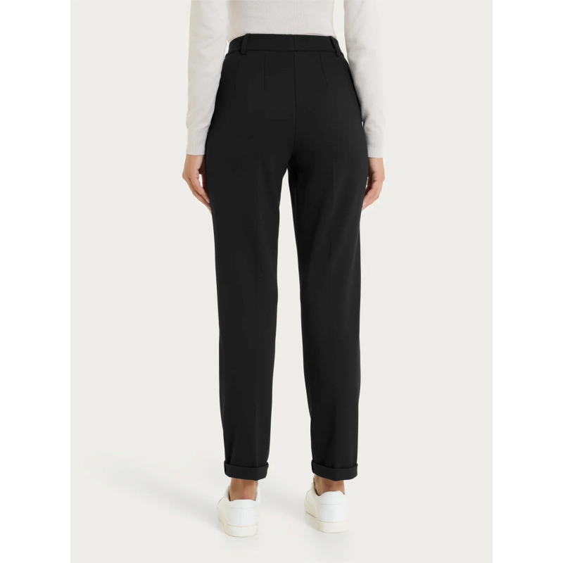 PANTALONE DONNA RAGNO dritto con tasche in Compact con Cashmere ART.DR25PP