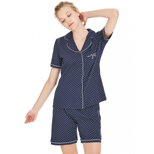 PIGIAMA DONNA RAGNO COTNE CORT0 APERTO N13944