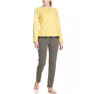 PIGIAMA DONNA RAGNO CALDO COTONE D068N1