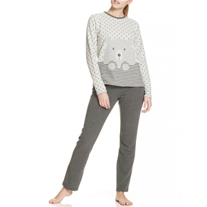 PIGIAMA DONNA RAGNO FELPA D189N0 