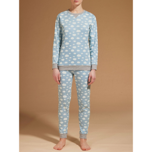 PIGIAMA DONNA RAGNO CALDO COTONE D539NQ