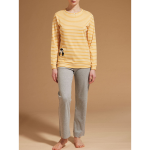PIGIAMA DONNA RAGNO CALDO COTONE D523NQ