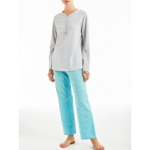 PIGIAMA DONNA RAGNO COTONE D890N1